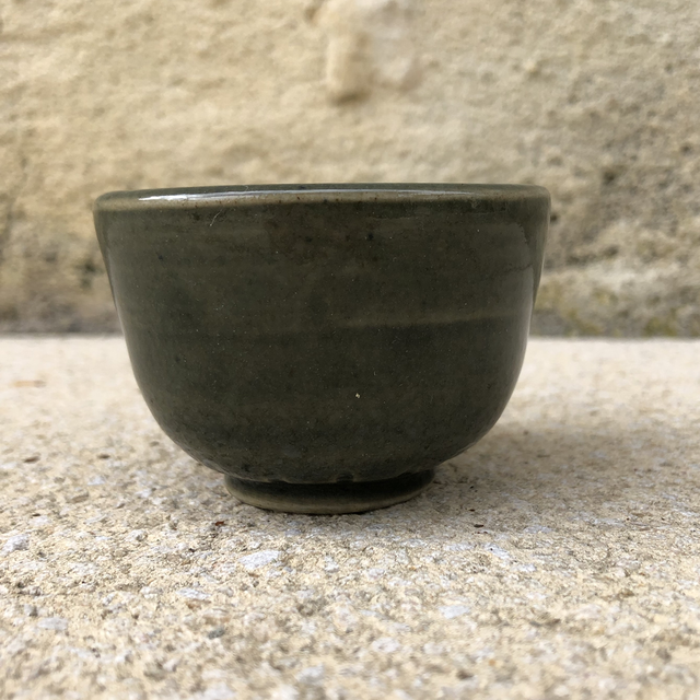 Green coffee cup