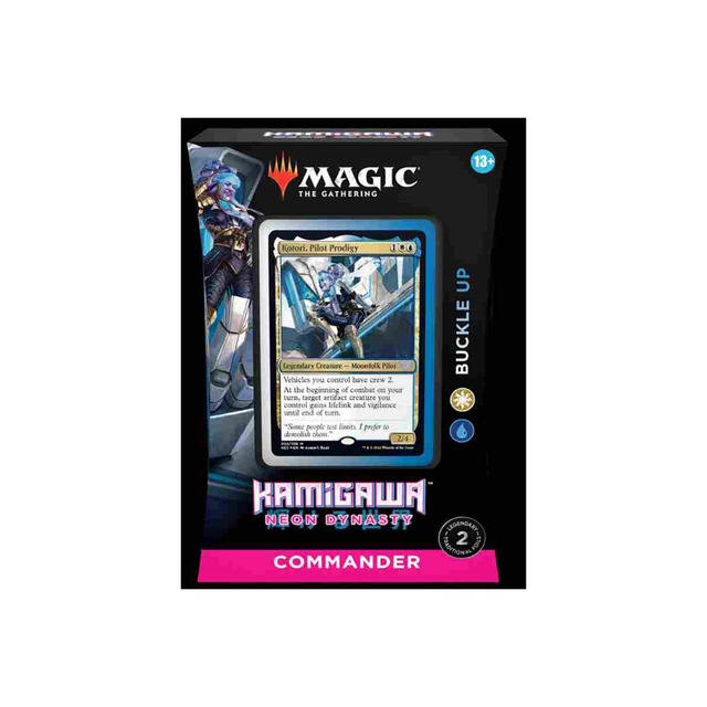 Deck Commander Kamigawa Neon Dynasty &quot;Buckle Up&quot; English - Magic the Gathering