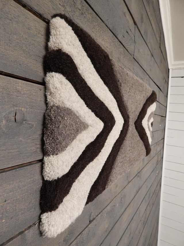 Earthy harmony - wallhanging / Tuftad väggtextil