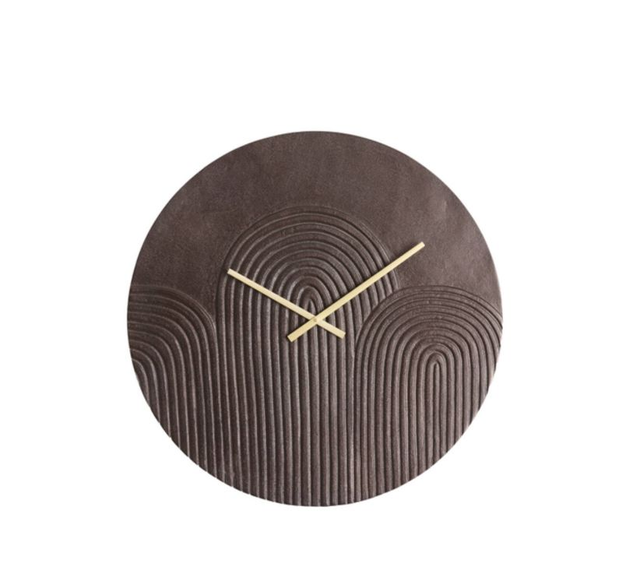 GWENNA - clock small brown