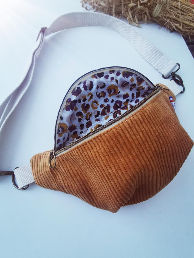 Banane THELMA velour ocre