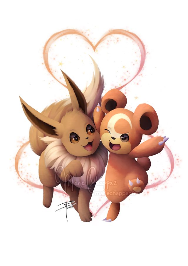 Évoli &amp; Teddiursa