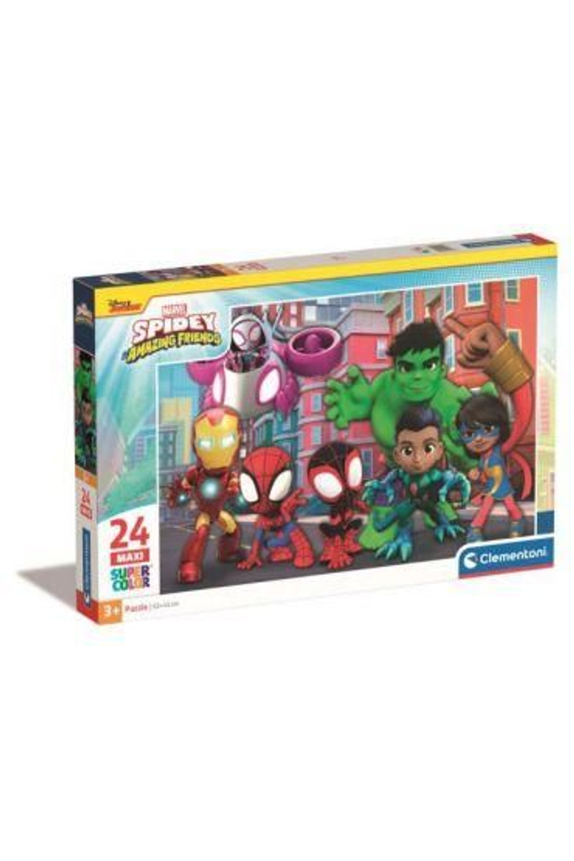 Clementoni Puzzle 24 Maxi Super Kolor Spidey