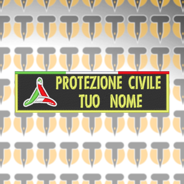 Patch Nominativa - Protezione Civile 