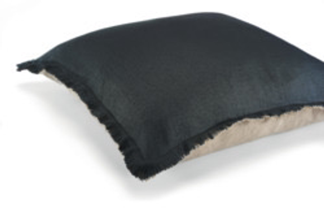 ÉLITIS Big Karma Nuit Noire et flex / Kissenhülle / 65 x 65 cm incl. Kisseninlet