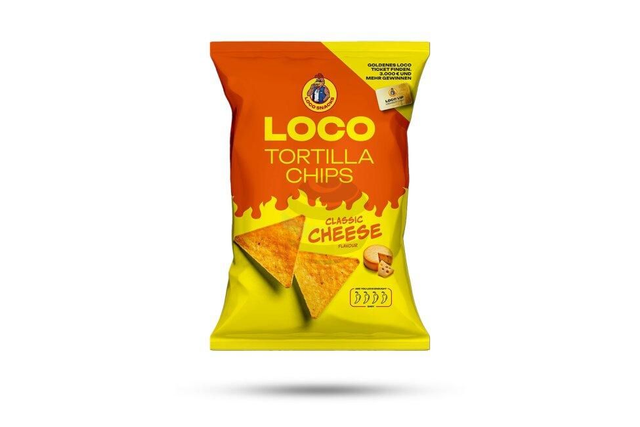 Loco Snacks Tortilla Chips - Classic Cheese 100g