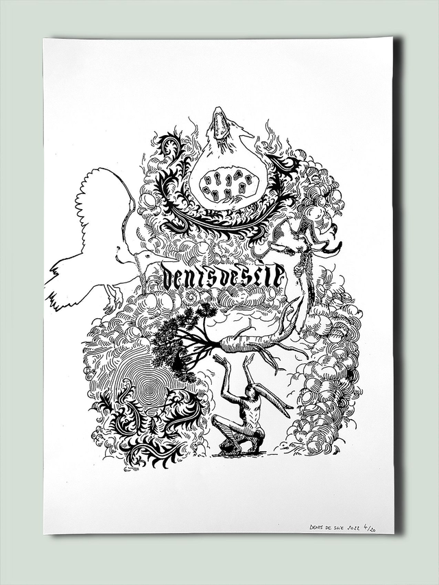 Dents de Scie® "The other side" Affiche