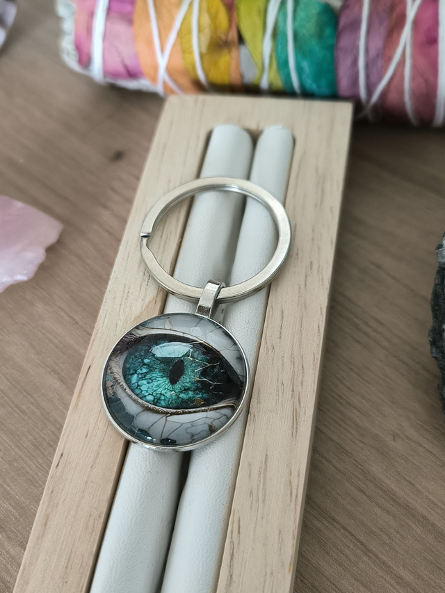 Porte-clef oeil mystique