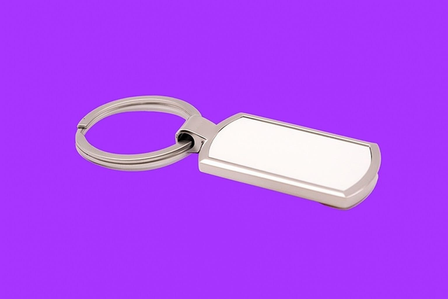 Rectangle Keyring