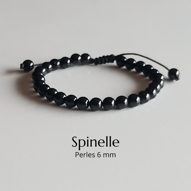 Bracelet ajustable en Spinelle