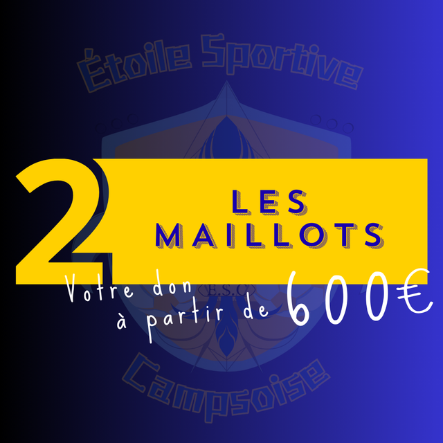 Vos couleurs sur nos maillots de match !