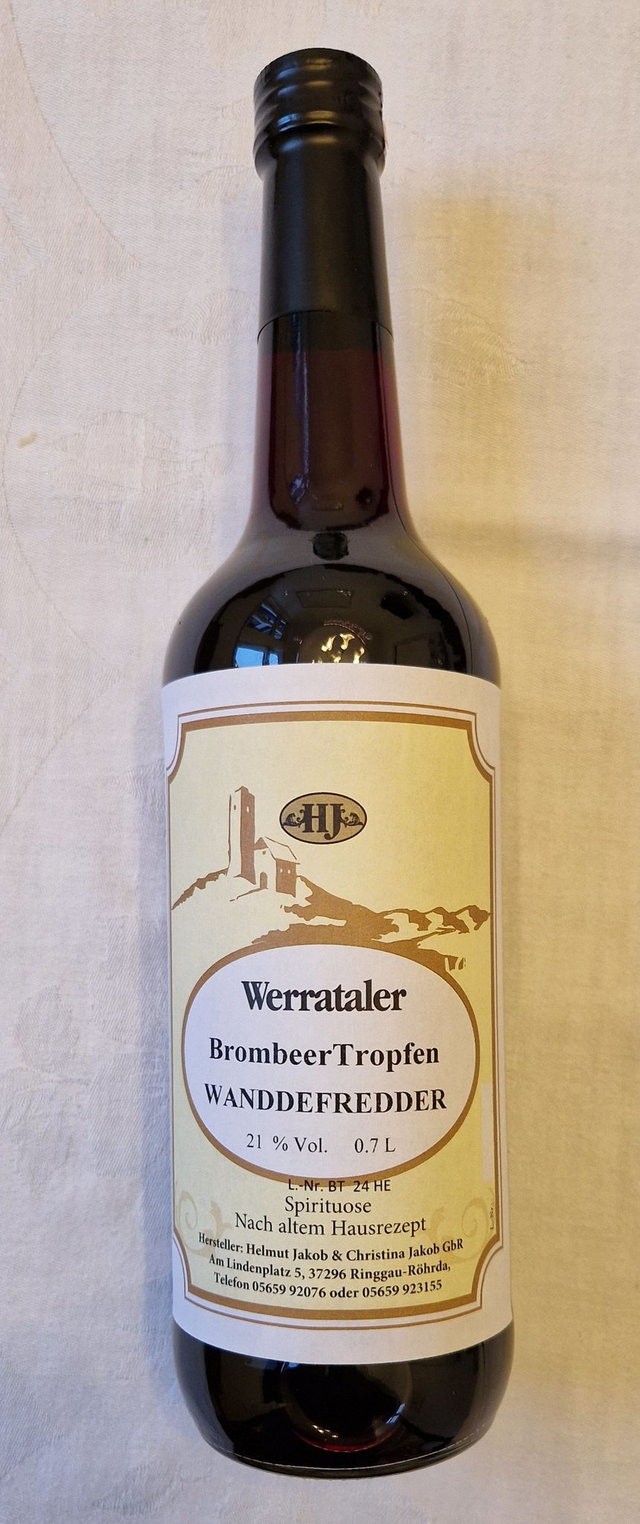 WANNEFREDDER Brombeerlikör