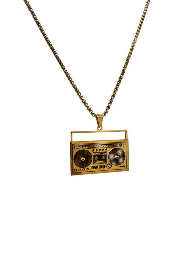 Collana Stereo gold