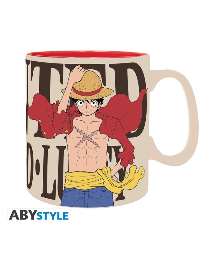 One Piece: Luffy Wanted Large Mug