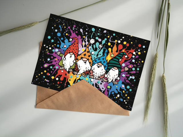 ‘Gonks’ Greeting Card