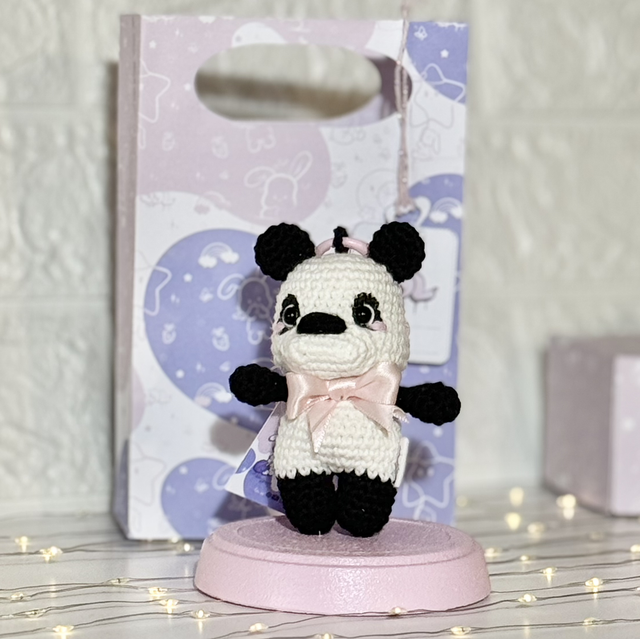Panda Bag charm 