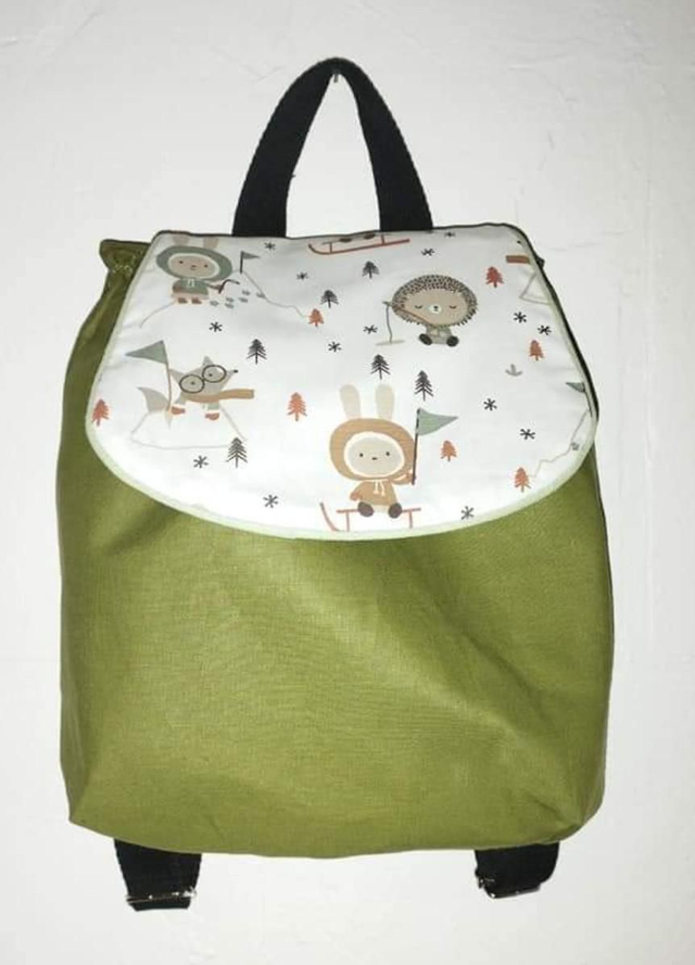 Sac à dos esquimaux/kaki