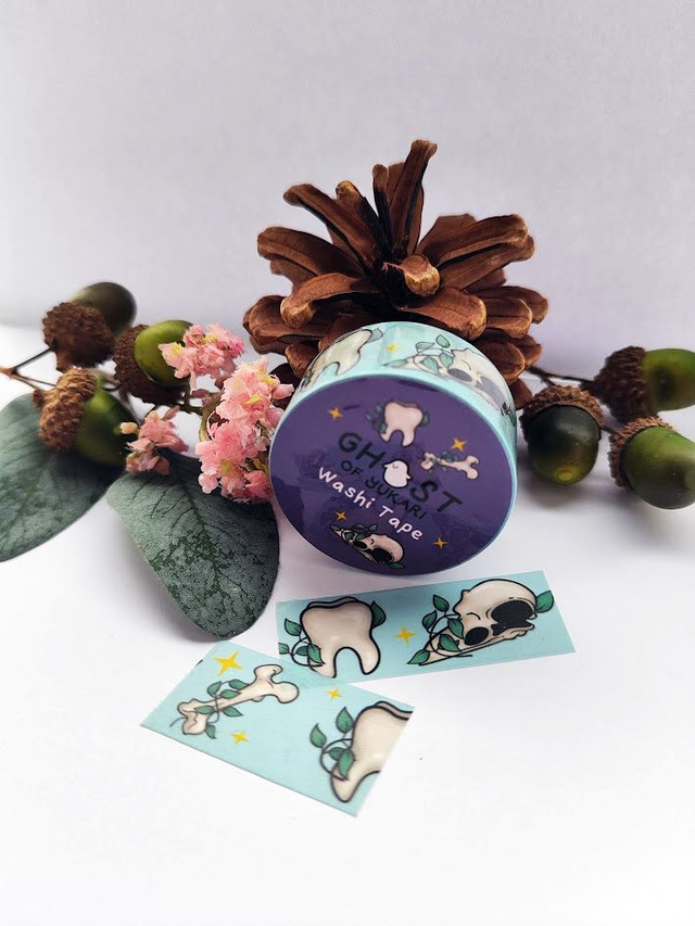 Bones and Teeth Washi Tape