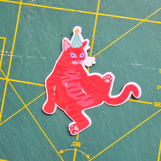 CHAT CHAPEAU DE FETE