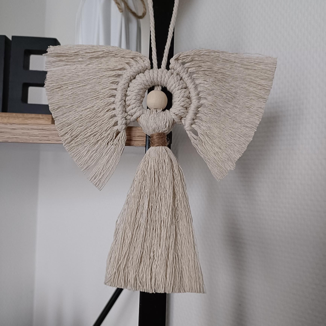 Ange macramé 