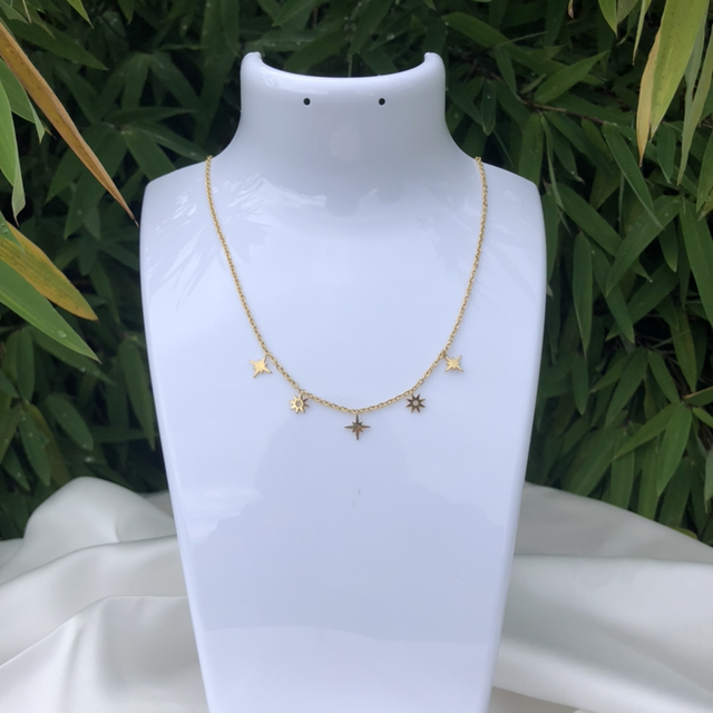 Timea* collier étoiles 