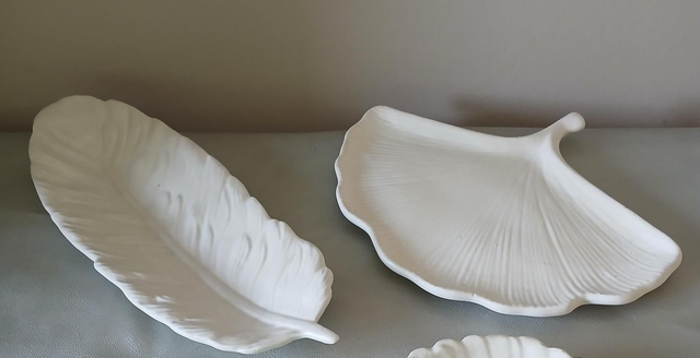 Plume ginkgo vide poches ou bijoux