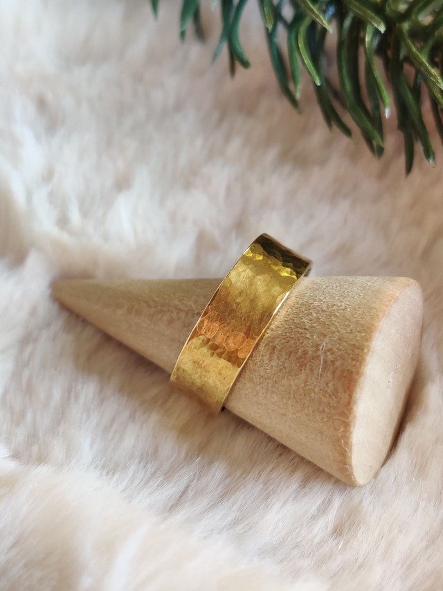 bague texturée (laiton)