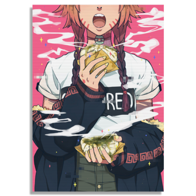 Censored Bun A5 Print