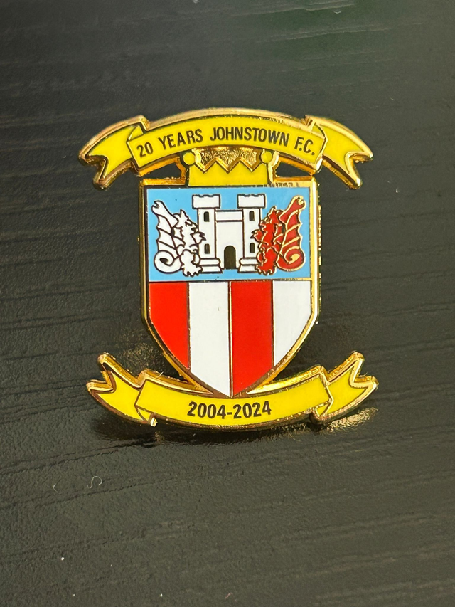 Johnstown FC 20 Year Pin