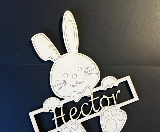 Lapin prénom Hector 