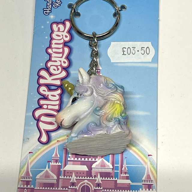 Unicorn keyring 
