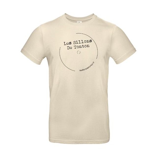 T-shirt Les Sillons Blanc Naturel