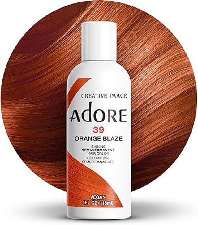 Adore Shining Semi-Permanent Hair Colour 118 ml (39 Orange Blaze)