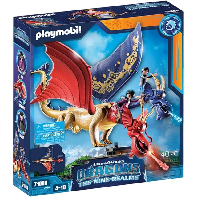 Playmobil Dreamworks Dragons Nine Realms Wu &amp; Wei &amp; Jun
