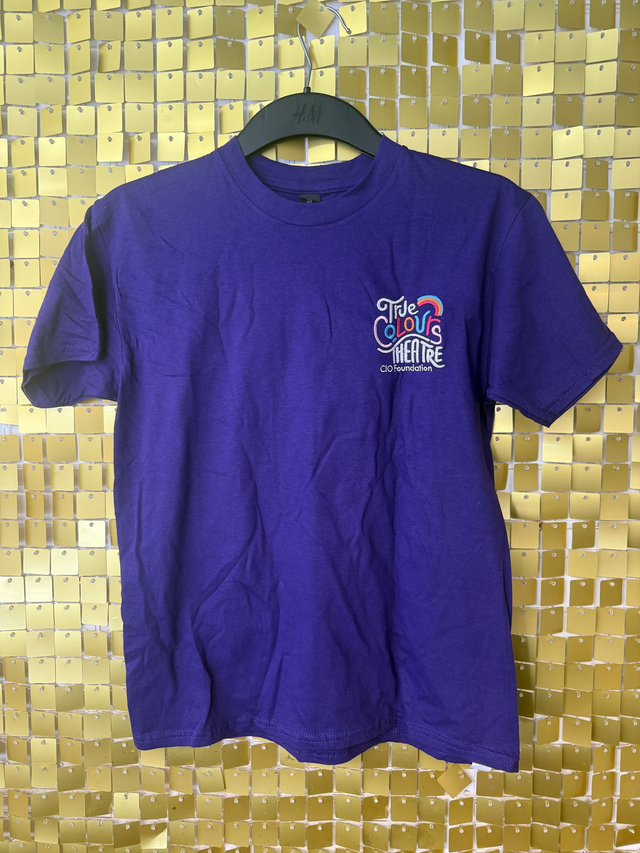 Adults T-shirt purple 