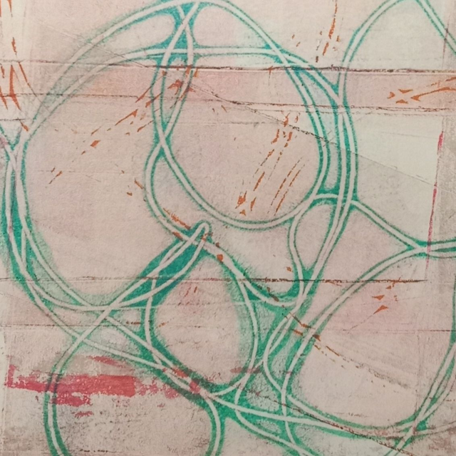 Carnet à dessin Rose/Entrelacs