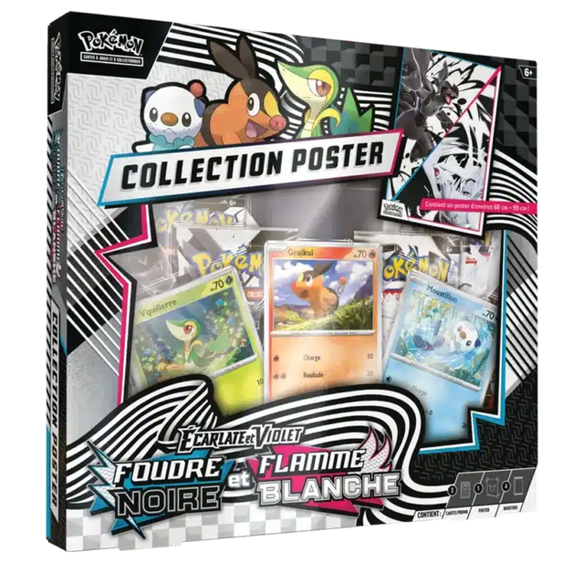 Coffret Poster EV10.5 - Foudre noire & Flamme Blanche