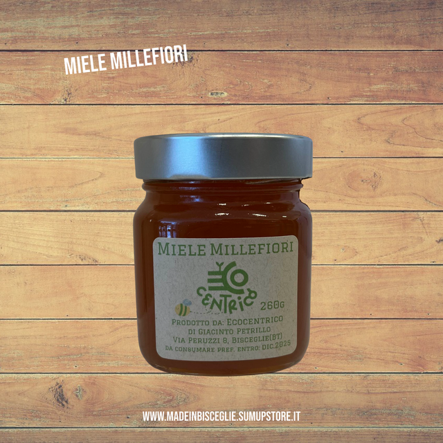 Miele millefiori - 260gr - Ecocentrico