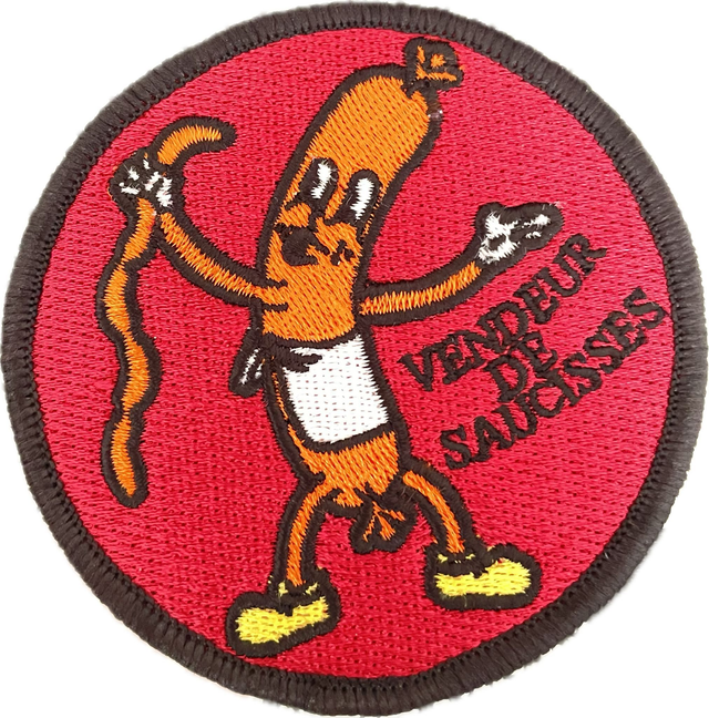 Patch vendeur de saucisses