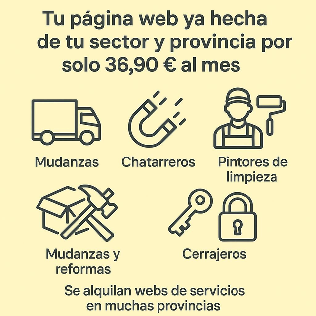 WEB Provincia y Sector