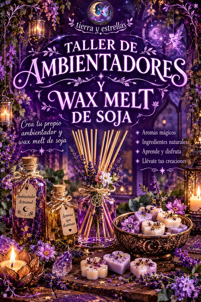 TALLER AMBIENTADOR Y WAS MELT