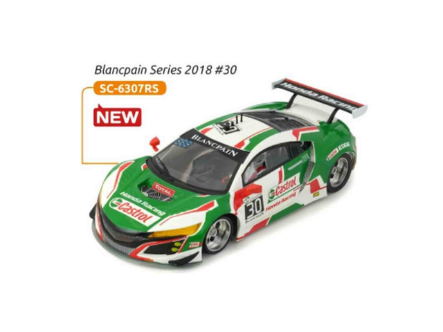 NSX RS Blancpain series 2018 #30 Scaleauto SC-6307RS 1/32