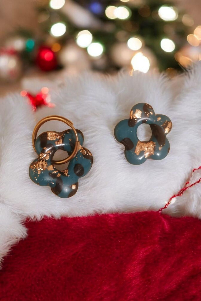 Pampilles interchangeables collection effet léopard 