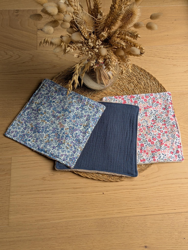 Grandes lingettes lavables