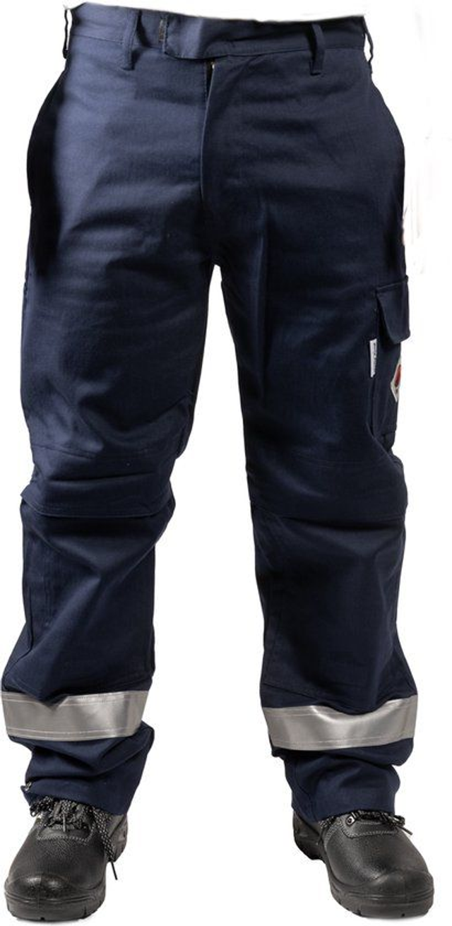 Quit Right werkbroek FR-AST striping. Multinorm werkbroek Vlamvertragend, Antistatisch. Maat S t/m XXXL Prijs incl. 21% BTW.
