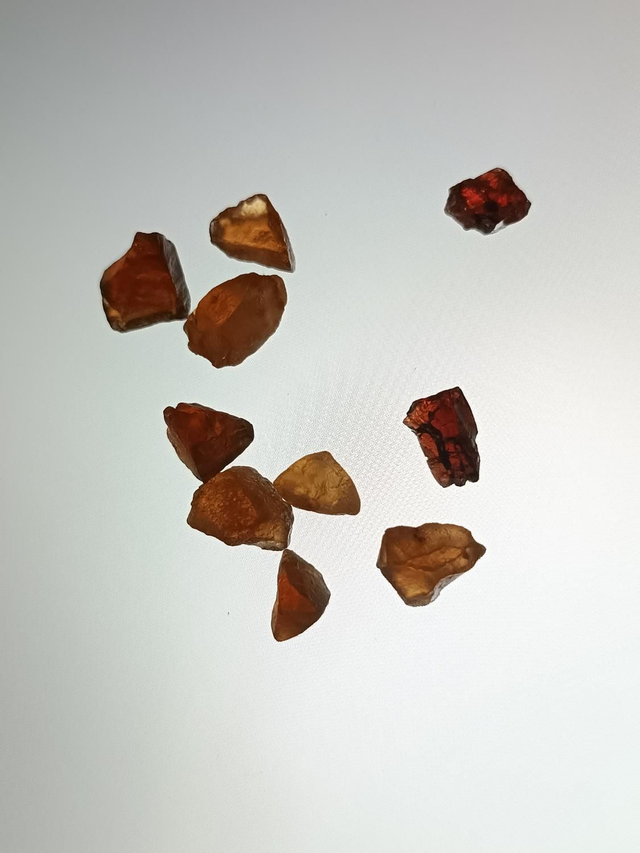 Lot Grenat Hessonite 26,165 carat