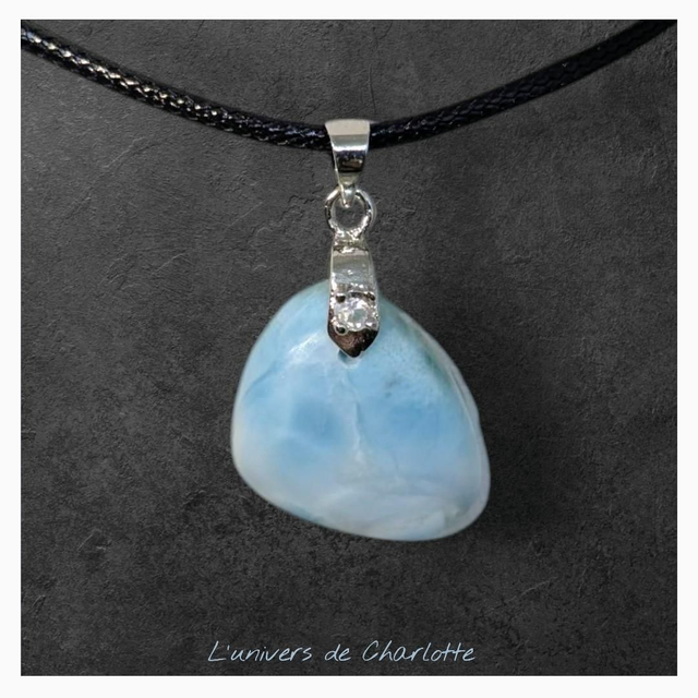 Pendentif &quot;Larimar&quot; PN-124