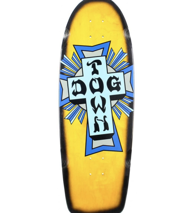 Dogtown Cross Logo 70s Classic 10” Old School Skateboard Deck