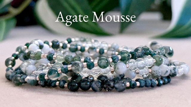 Bracelet | Agate Mousse - Royal