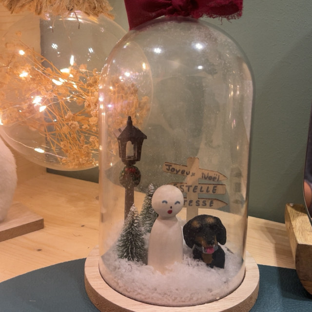 La magie de Noël sous cloche ! 